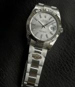 WKD Factory Rolex Datejust 41mm 3235 Movement Index Markers Grey Sunburst Face Watch